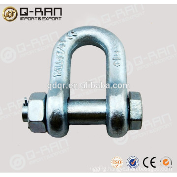 Marine Hardware Drop Forged Galvanized Colored Steel Shackles